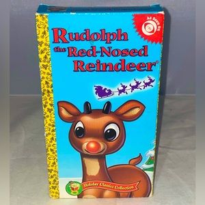 Ruldolph The Red Nosed Reindeer VHS 1992 CBS Holiday Christmas Classic! Vintage
